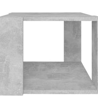 Couchtisch Betongrau 40x40x30 cm Holzwerkstoff