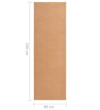 Teppichläufer BCF Beige 80x250 cm