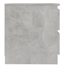 Nachttisch Betongrau 50x39x43,5 cm Holzwerkstoff