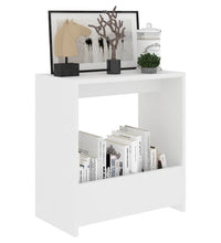 Beistelltisch Weiß 50x26x50 cm Holzwerkstoff