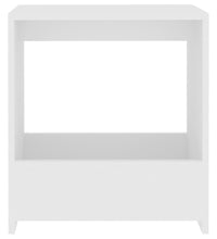 Beistelltisch Weiß 50x26x50 cm Holzwerkstoff