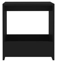 Beistelltisch Schwarz 50x26x50 cm Holzwerkstoff