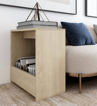 Beistelltisch Sonoma-Eiche 50x26x50 cm Holzwerkstoff