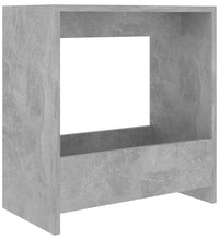 Beistelltisch Betongrau 50x26x50 cm Holzwerkstoff