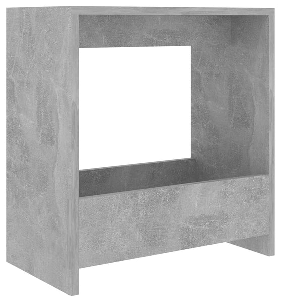 Beistelltisch Betongrau 50x26x50 cm Holzwerkstoff