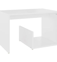 Beistelltisch Weiß 59x36x38 cm Holzwerkstoff