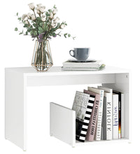 Beistelltisch Weiß 59x36x38 cm Holzwerkstoff