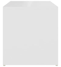 Beistelltisch Weiß 59x36x38 cm Holzwerkstoff