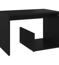 Beistelltisch Schwarz 59x36x38 cm Holzwerkstoff
