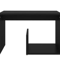 Beistelltisch Schwarz 59x36x38 cm Holzwerkstoff