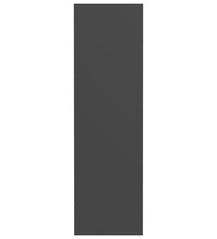 Wand-Schuhschränke 4 Stk. Grau 60x18x60 cm Holzwerkstoff