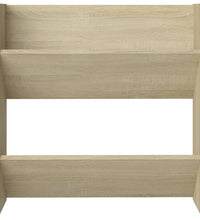 Wand-Schuhschränke 4 Stk. Sonoma-Eiche 60x18x60cm Holzwerkstoff