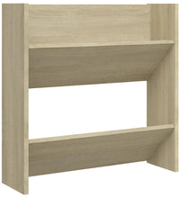 Wand-Schuhschränke 4 Stk. Sonoma-Eiche 60x18x60cm Holzwerkstoff