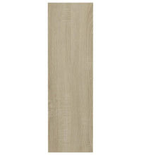 Wand-Schuhschränke 4 Stk. Sonoma-Eiche 60x18x60cm Holzwerkstoff