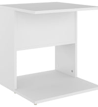 Beistelltisch Weiß 45x45x48 cm Holzwerkstoff