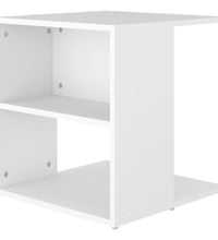 Beistelltisch Weiß 45x45x48 cm Holzwerkstoff