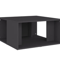 Couchtische 4 Stk. Grau 33x33x33 cm Holzwerkstoff