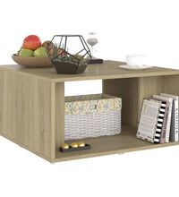 Couchtische 4 Stk. Sonoma-Eiche 33x33x33 cm Holzwerkstoff