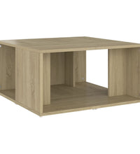 Couchtische 4 Stk. Sonoma-Eiche 33x33x33 cm Holzwerkstoff