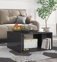 Couchtische 4 Stk. Hochglanz-Grau 33x33x33 cm Holzwerkstoff