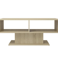 Couchtisch Sonoma-Eiche 103,5x50x44,5 cm Holzwerkstoff