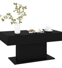 Couchtisch Schwarz 96x50x45 cm Holzwerkstoff