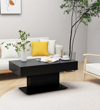 Couchtisch Schwarz 96x50x45 cm Holzwerkstoff