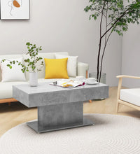 Couchtisch Betongrau 96x50x45 cm Holzwerkstoff