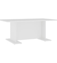 Couchtisch Weiß 103,5x60x40 cm Holzwerkstoff