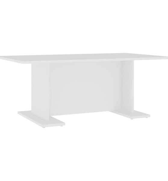 Couchtisch Weiß 103,5x60x40 cm Holzwerkstoff