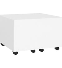 Couchtisch Weiß 60x60x38 cm Holzwerkstoff