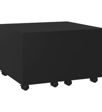 Couchtisch Schwarz 60x60x38 cm Holzwerkstoff