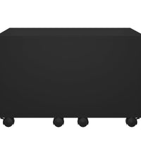 Couchtisch Schwarz 60x60x38 cm Holzwerkstoff