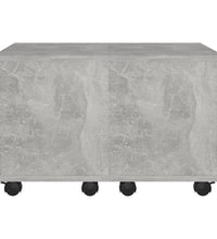 Couchtisch Betongrau 60x60x38 cm Holzwerkstoff