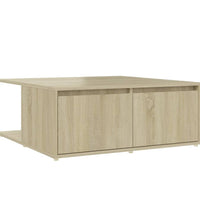 Couchtisch Sonoma-Eiche 80x80x31 cm Holzwerkstoff