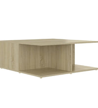 Couchtisch Sonoma-Eiche 80x80x31 cm Holzwerkstoff