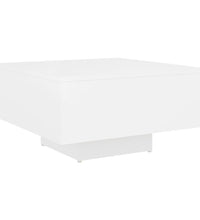 Couchtisch Weiß 60x60x31,5 cm Holzwerkstoff