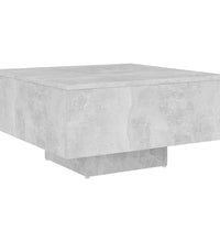 Couchtisch Betongrau 60x60x31,5 cm Holzwerkstoff