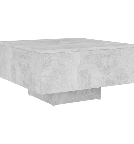 Couchtisch Betongrau 60x60x31,5 cm Holzwerkstoff