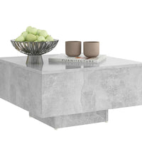Couchtisch Betongrau 60x60x31,5 cm Holzwerkstoff