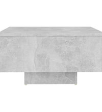 Couchtisch Betongrau 60x60x31,5 cm Holzwerkstoff