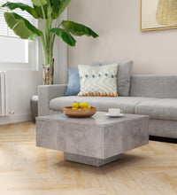 Couchtisch Betongrau 60x60x31,5 cm Holzwerkstoff