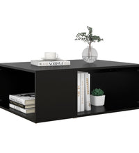Couchtisch Schwarz 90x67x33 cm Holzwerkstoff