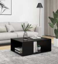 Couchtisch Schwarz 90x67x33 cm Holzwerkstoff
