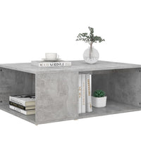 Couchtisch Betongrau 90x67x33 cm Holzwerkstoff