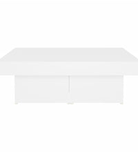 Couchtisch Weiß 90x90x28 cm Holzwerkstoff