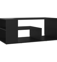Couchtisch Schwarz 100x50x40 cm Holzwerkstoff