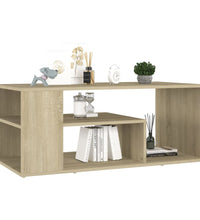 Couchtisch Sonoma-Eiche 100x50x40 cm Holzwerkstoff