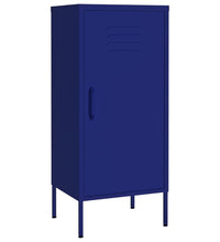 Lagerschrank Marineblau 42,5x35x101,5 cm Stahl