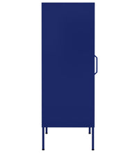 Lagerschrank Marineblau 42,5x35x101,5 cm Stahl